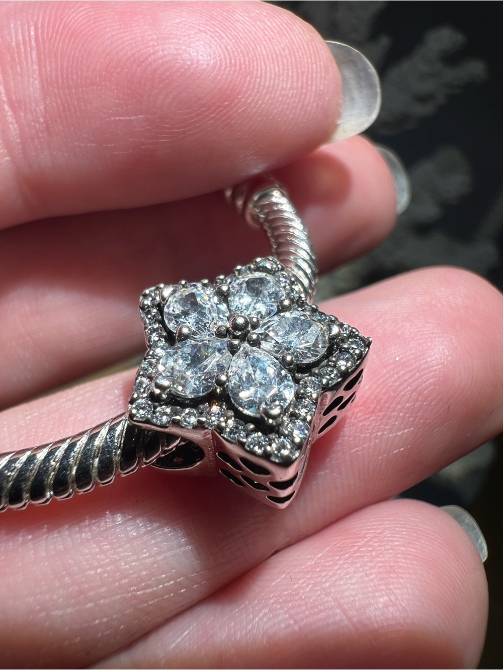 Sparkling Snowflake Charm - Picture 14 of 15